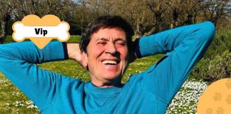 Gianni Morandi presenta il gatto Lucio